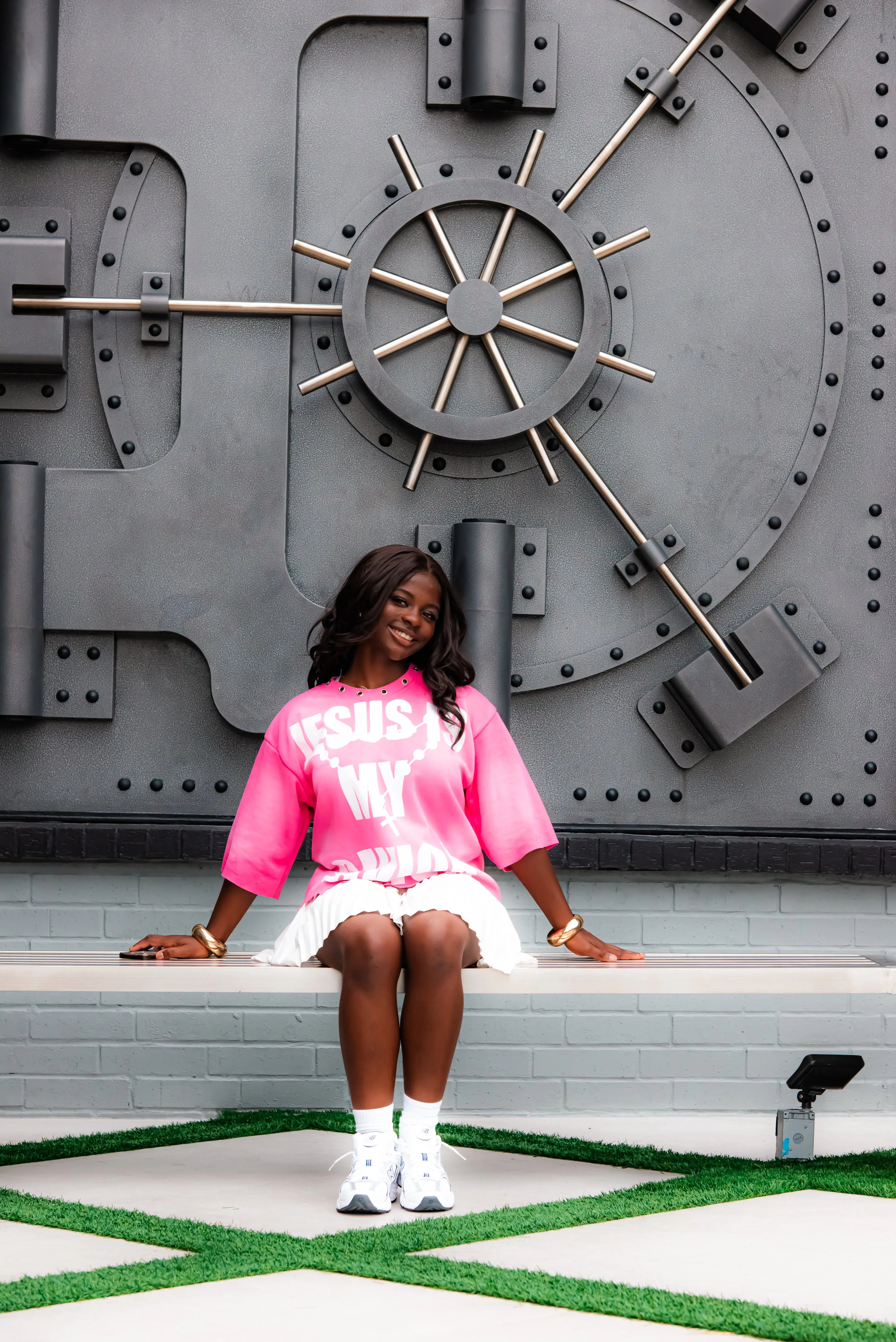 PINK SAVIOR CROPPED TEE Merzari.usSavior Tee